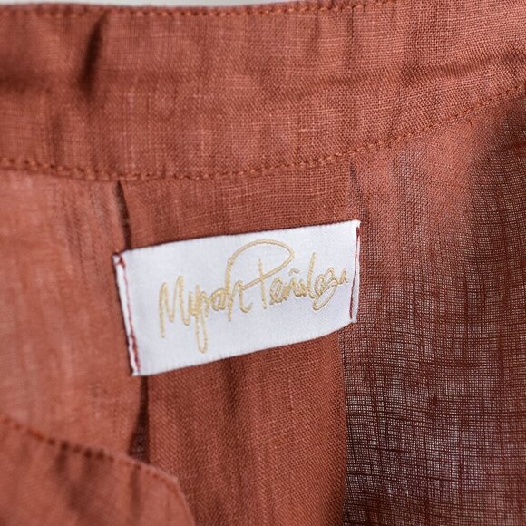 Myrah Penaloza FRIDA Linen Smocked Top - One Size - Picture 9 of 10